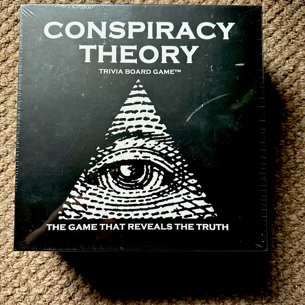 Conspiracy Theory Board Game- Sealed Brand New!